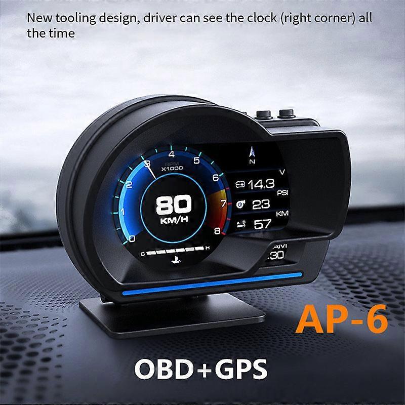 GPS Tachometer 85mm Mit Voltmeter - 7-Farben Display Für Auto, LKW & Boot Bis 120 Km/h