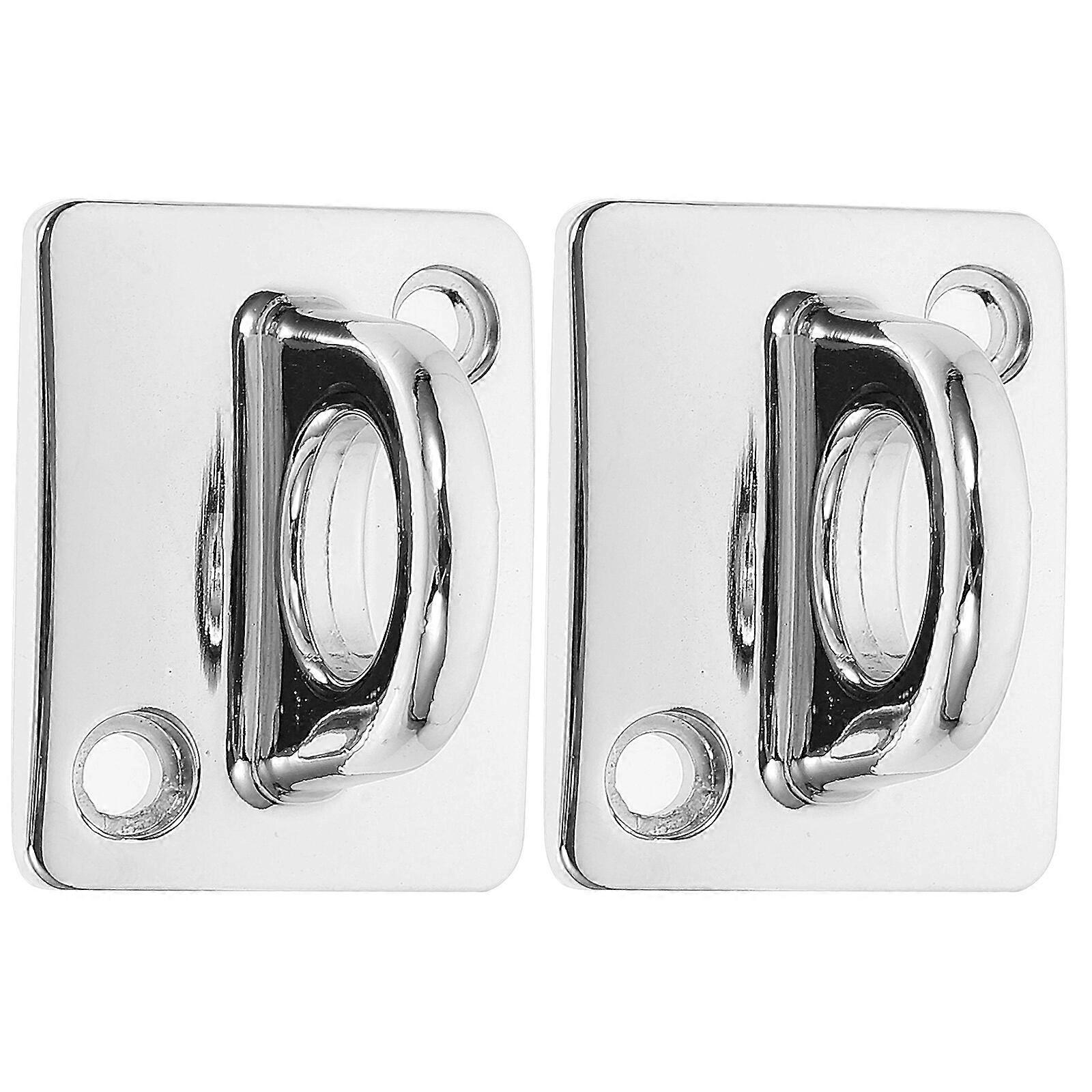 2 pcs Metal Hooks Wall Mounted Hook Wall Hanging Hook Guardrail Rope Hooks