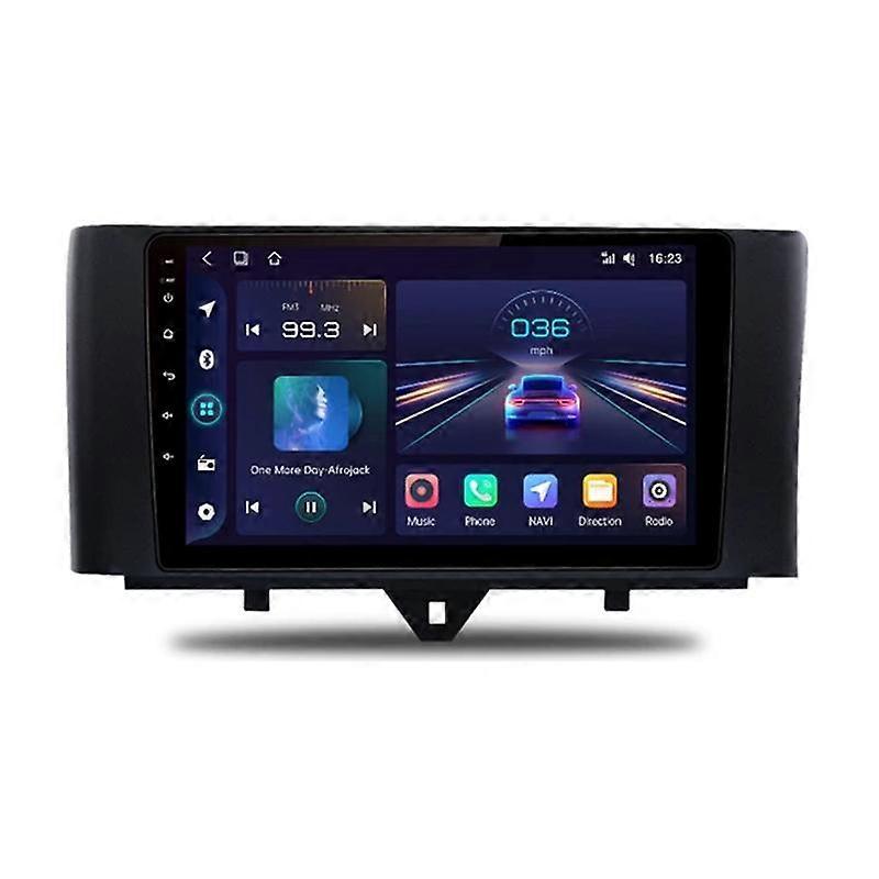 2 Din For Smart fortwo 2011 - 2015 Car Radio Carplay 4g 8-core Wifi Android Auto Car Stereo Car Multimedia Video Player Gp