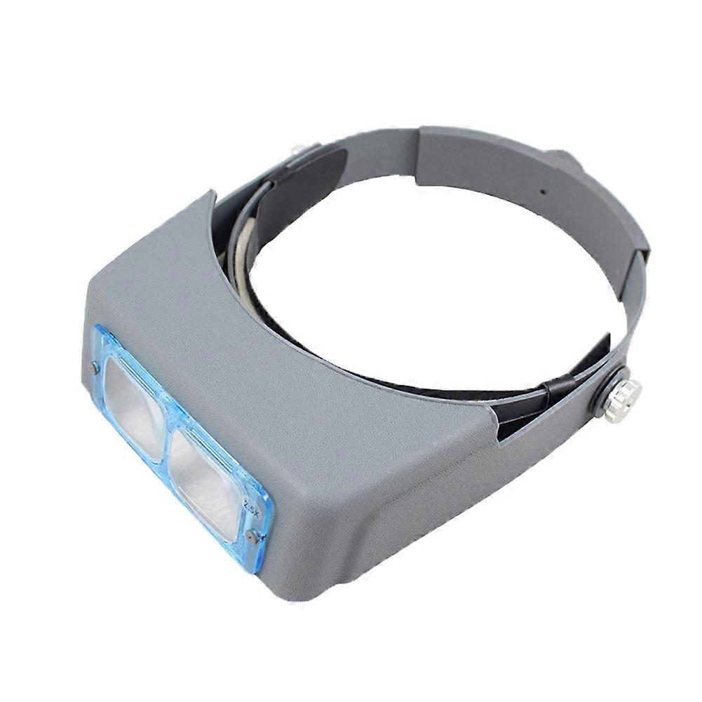1.5X 2.0X 2.5X 3.5X Dual Lens Headband Reading Magnifier Magnifying Glass Loupe JIKAIX