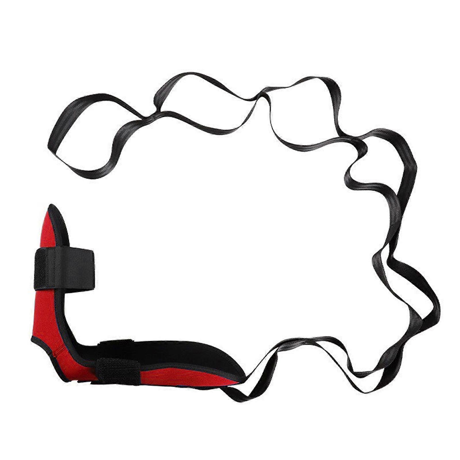 QingHai Yoga Stretching Strap com 7 arcos respirável desgaste resistente pernas altamente elásticas Ginástica Ginástica Strap