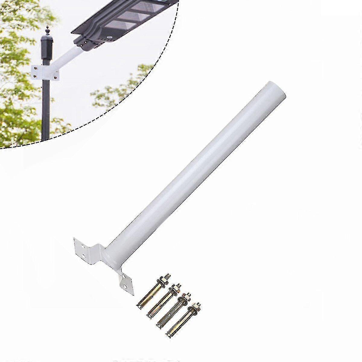 Led Solar Street Light Support Btacket With Mounting Accessories, Installation