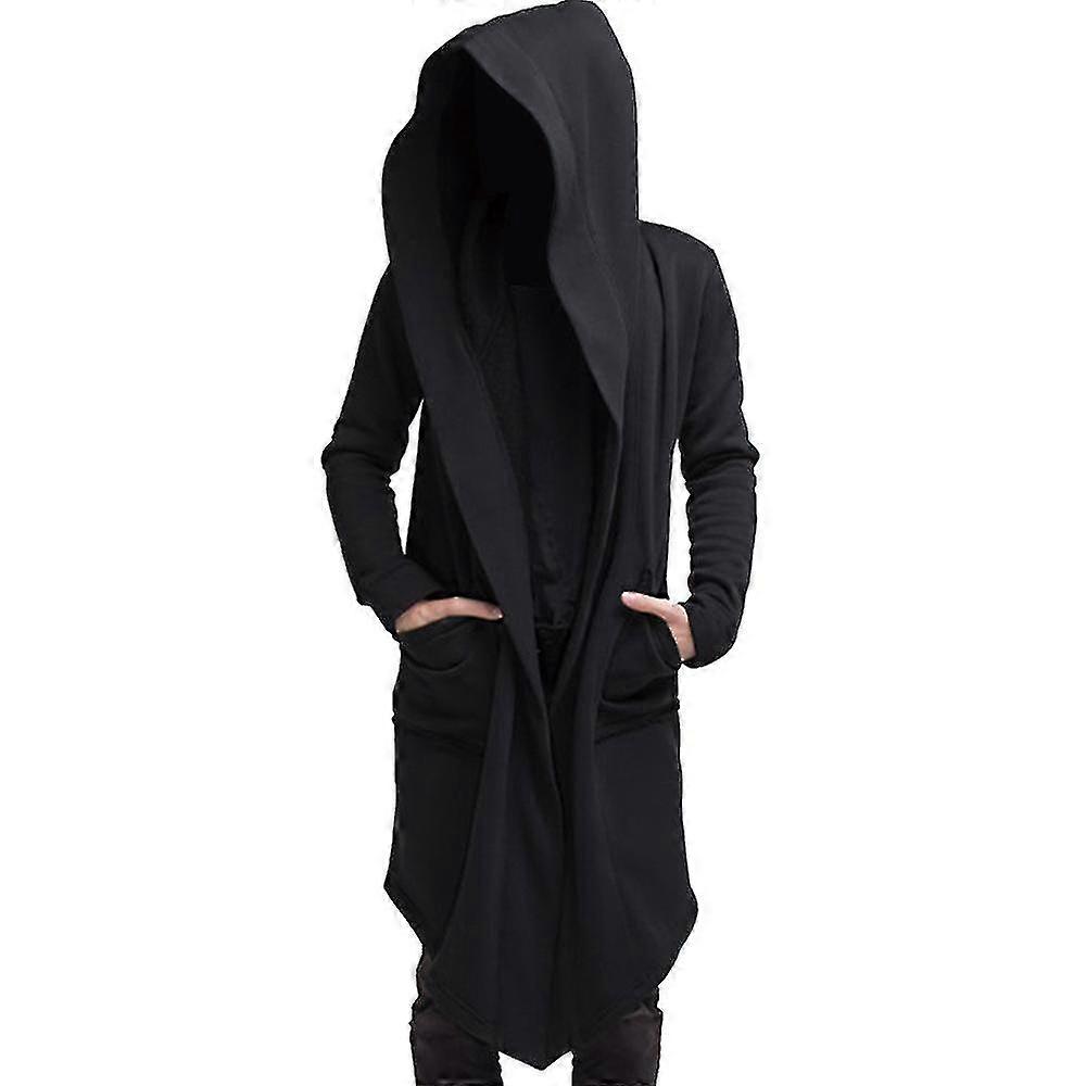 Men's Long Open Cardigan