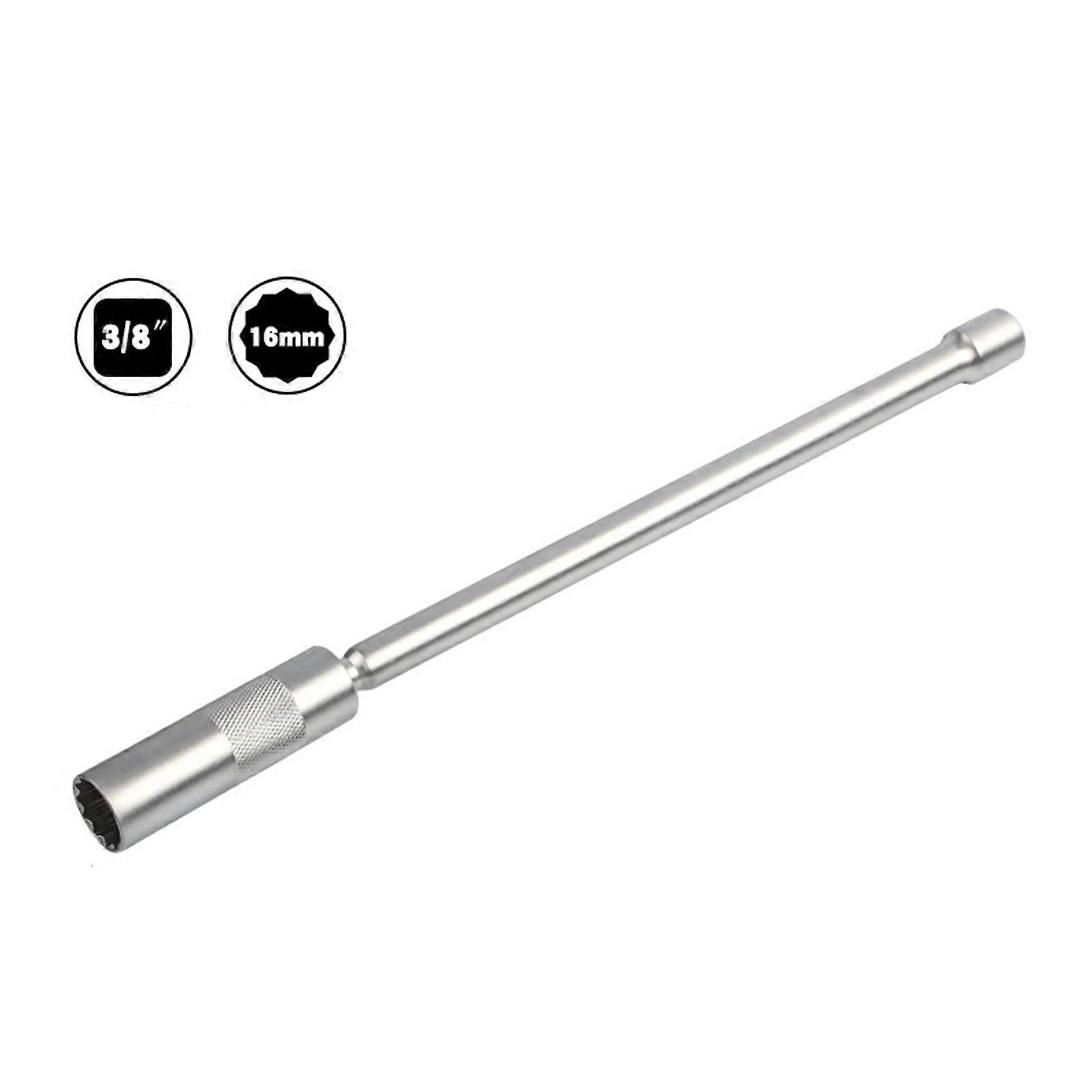 Magnetic Spark Plug Universal Extension Socket Set 14/16mm Hand Repair Tool