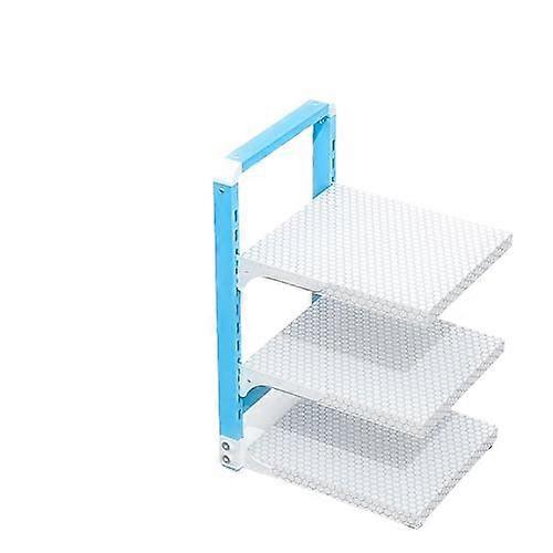Kitchen Storage Rack Sink Storage Rack Pot Shelf Stainless Steel Storage Rack Multi-Layer Adjustable Pot Rack