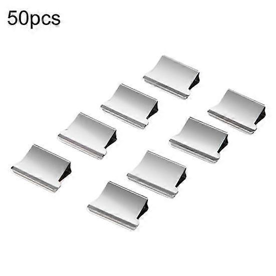 30/50 Pcs Clip Dispenser Reusable Easy to Use Metal Portable Paper Fast Clamp Clip for School