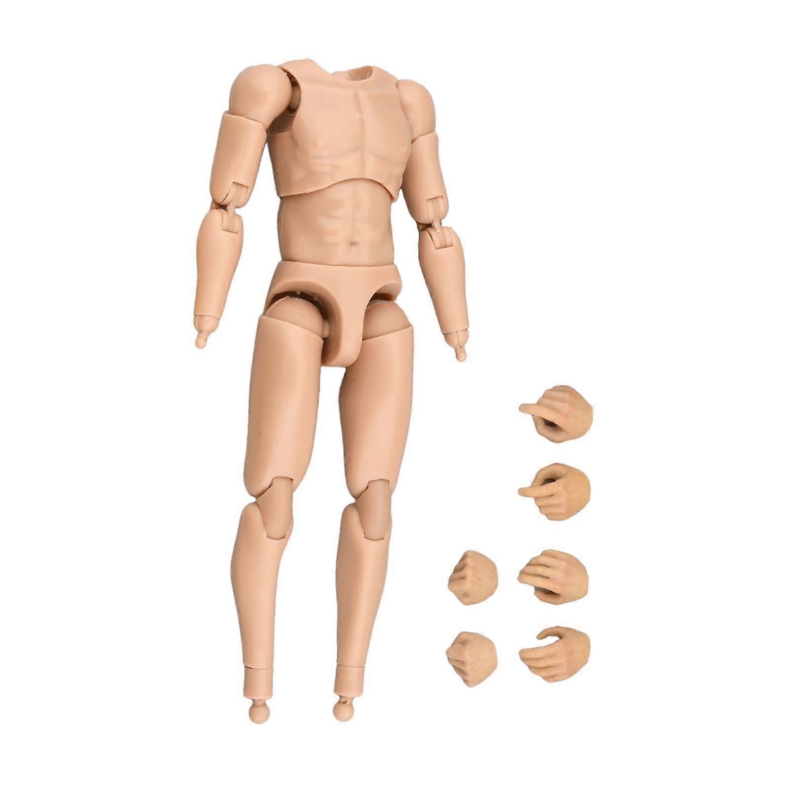 1/12 Scale Male Action Figure 12cm Remove Joints for DIY Art Works Sketching