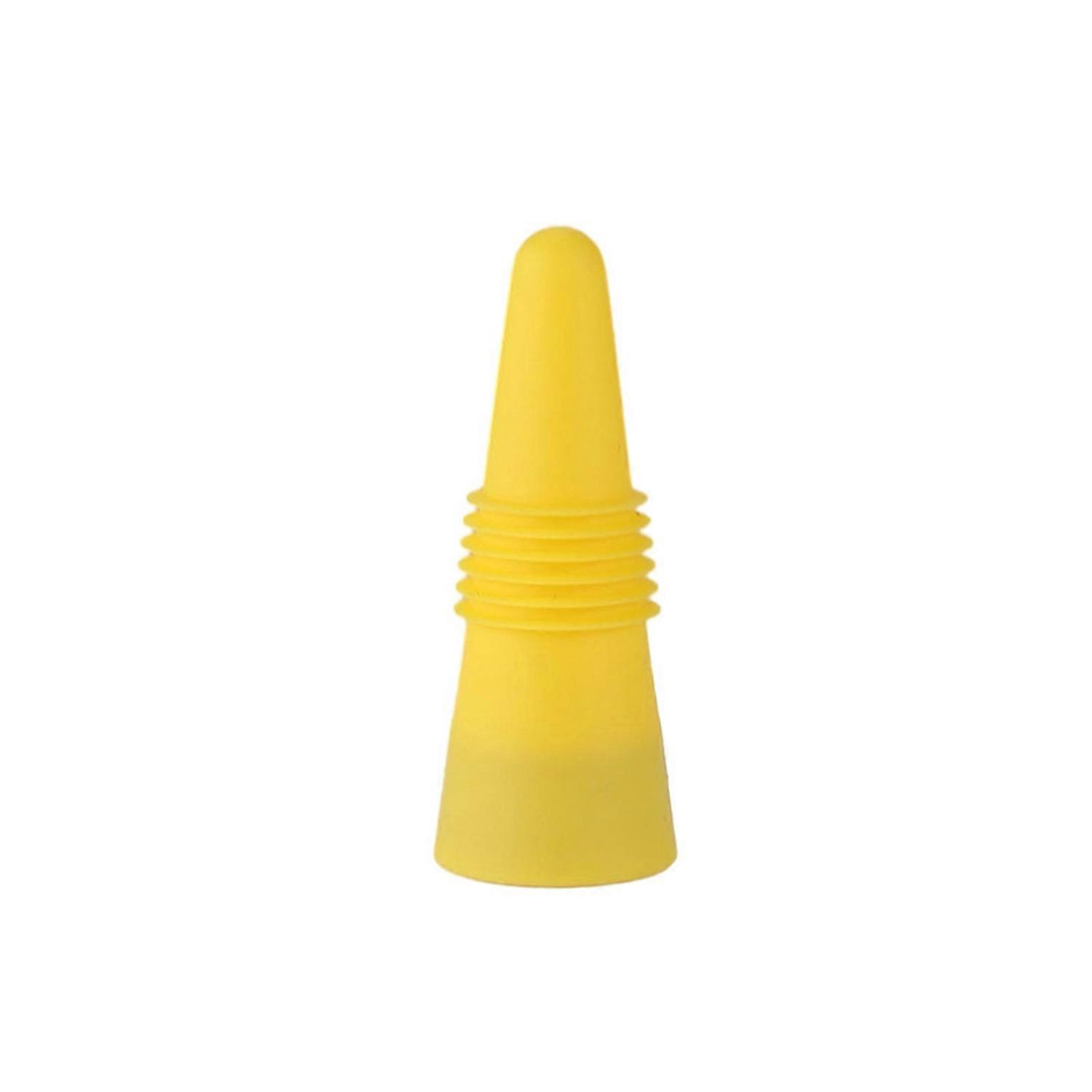 1/4 Pcs Bottle Cork Silicone Great Seal Leakproof Screw Texture No Odor Resuable Elastic Universal