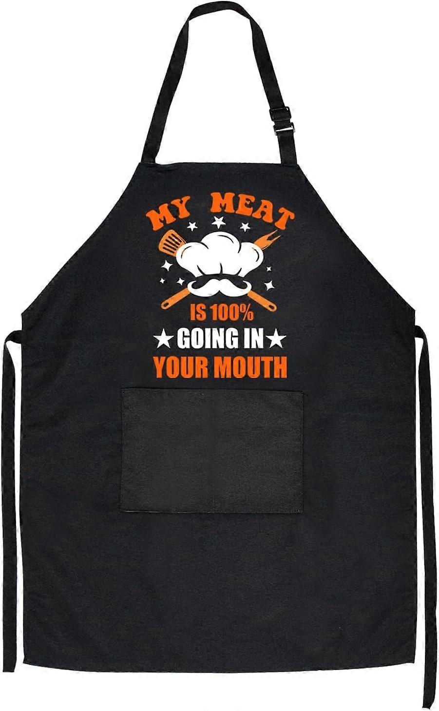 مآزر مضحكة للرجال ، مآزر للطبخ ، هدايا هفوة للرجال ، ساحة شيف للرجال مع جيوب ، كيتشي