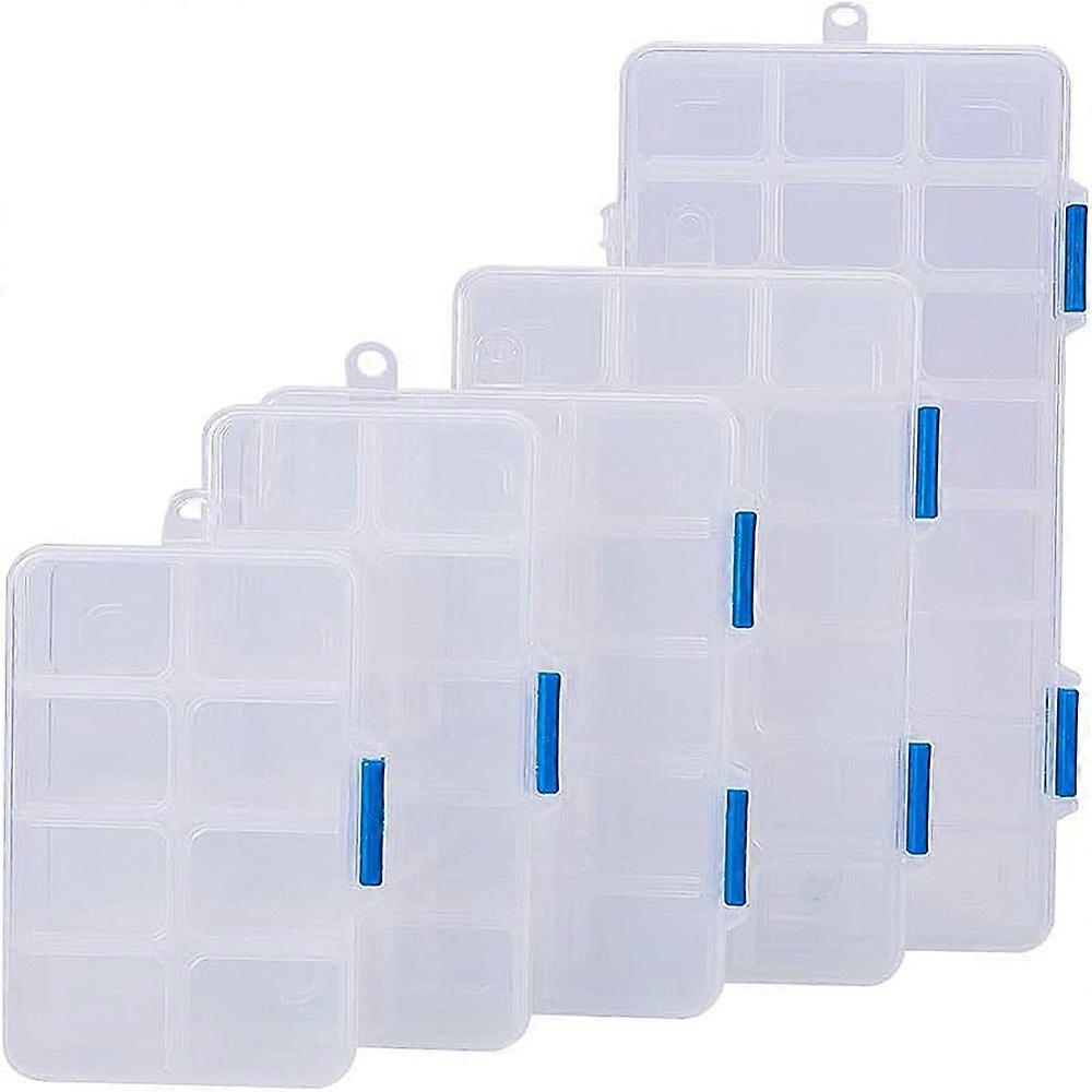 Organizer Storage Plastic Boxes Rectangle White 23x16x13cm