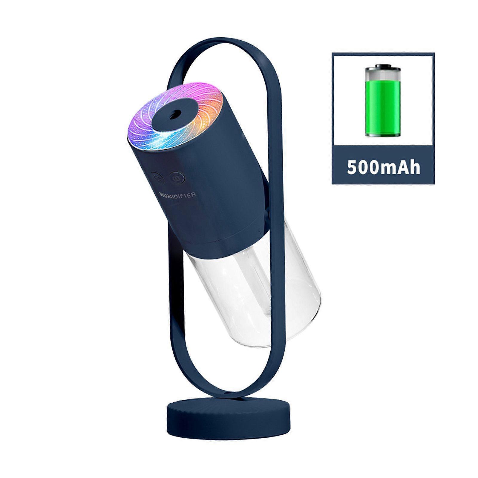 Wireless Humidifier 360 Rotary Make-up Atomization USB Charging Projection Lamp
