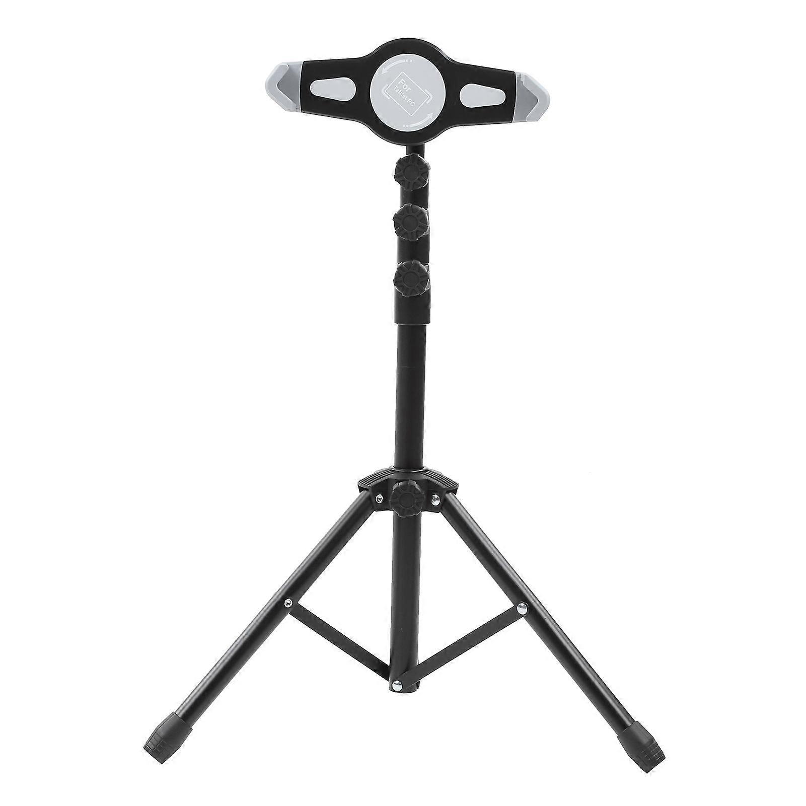 A307V2 Adjustable Tripod Floor Stand Tablet Bracket Holder for iPad Live Broadcast