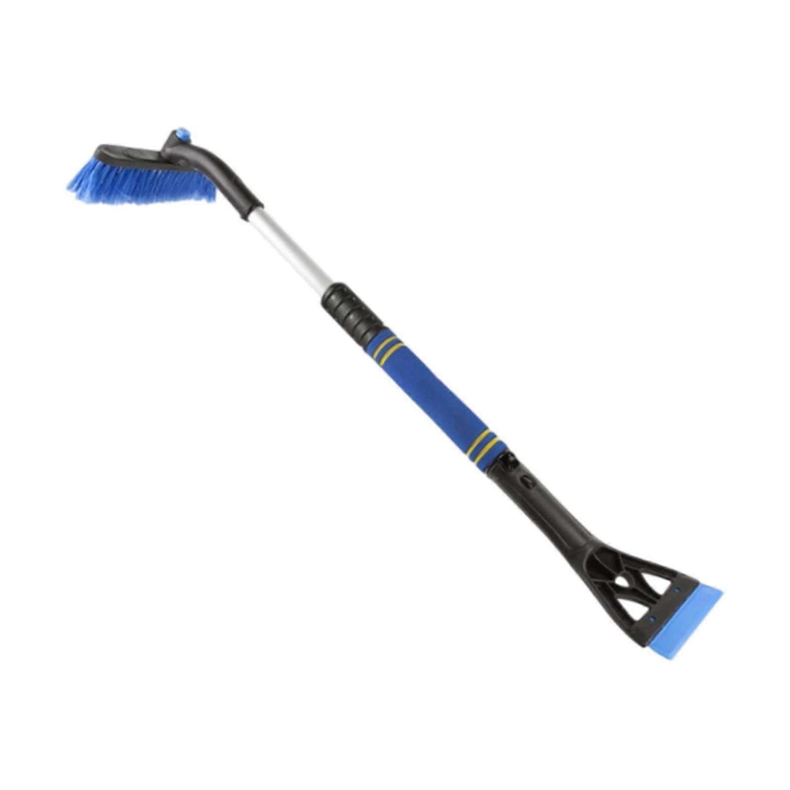 Generic Car Snow Brush Ice Scraper Multifunctional for Trucks Cars Suvs Blue