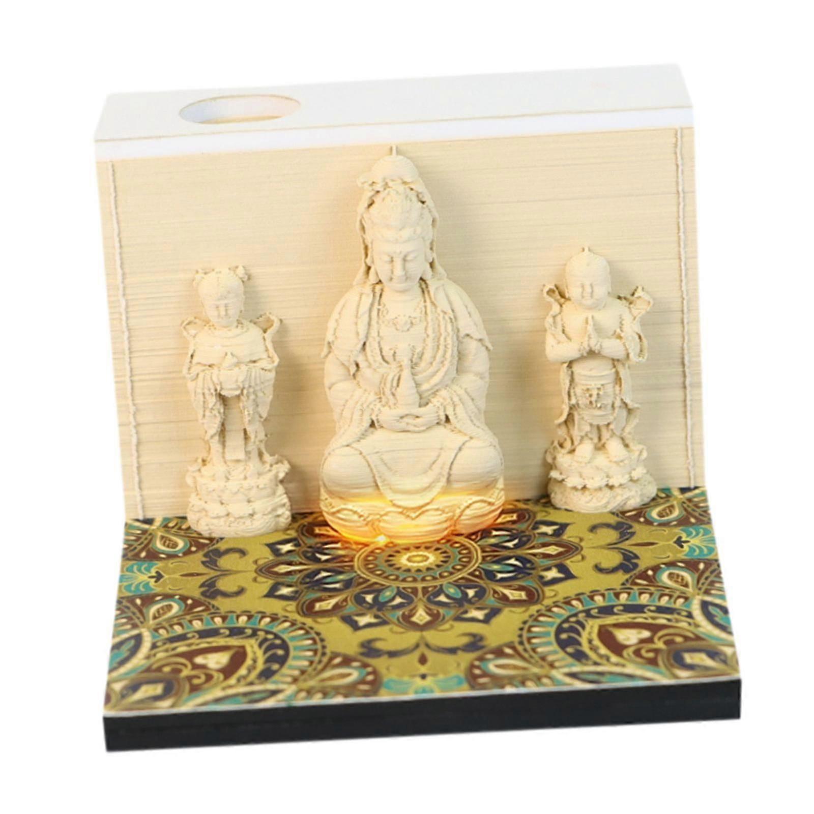 Time Piece Calendar 2025 3D Paper Sculpture Calendar for Friends Home