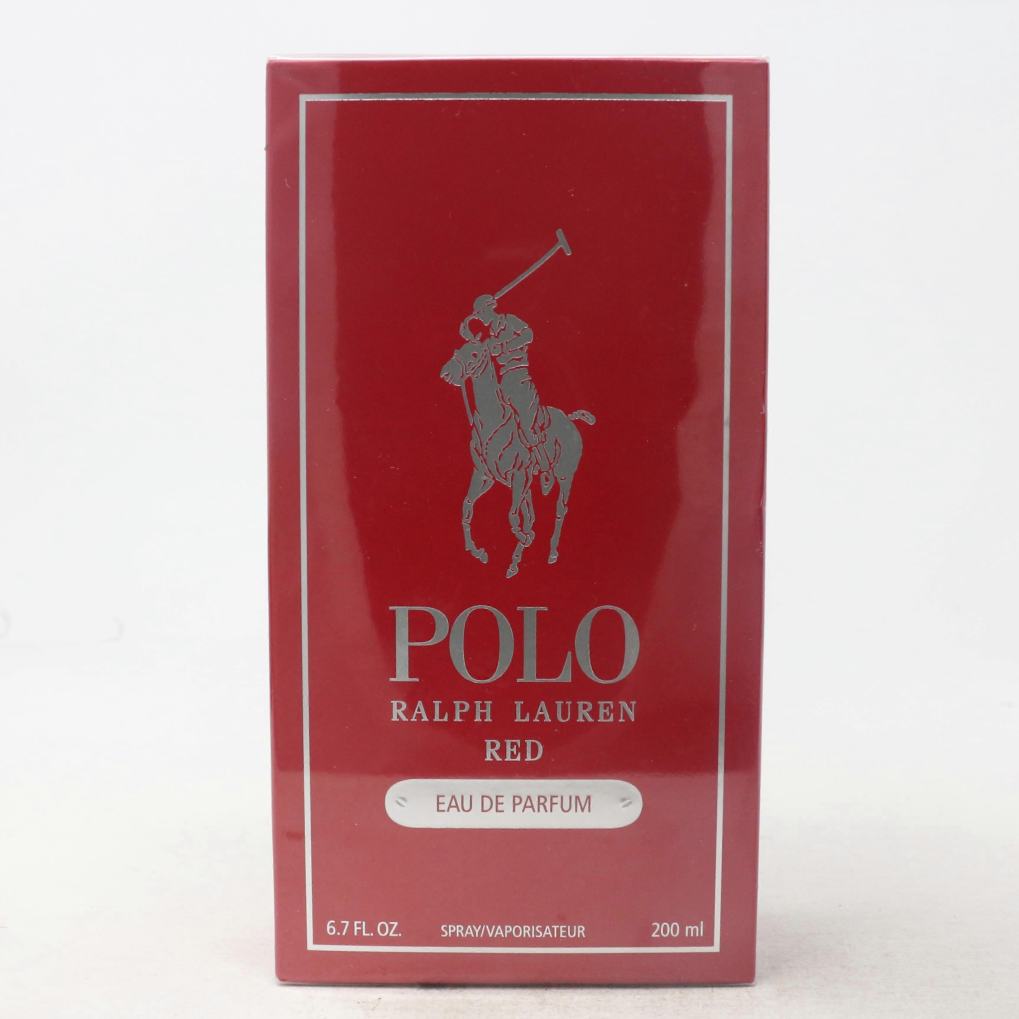 Ralph Lauren Polo Red Eau De Parfum Spray Per Uomo 200ml 6.7 oz