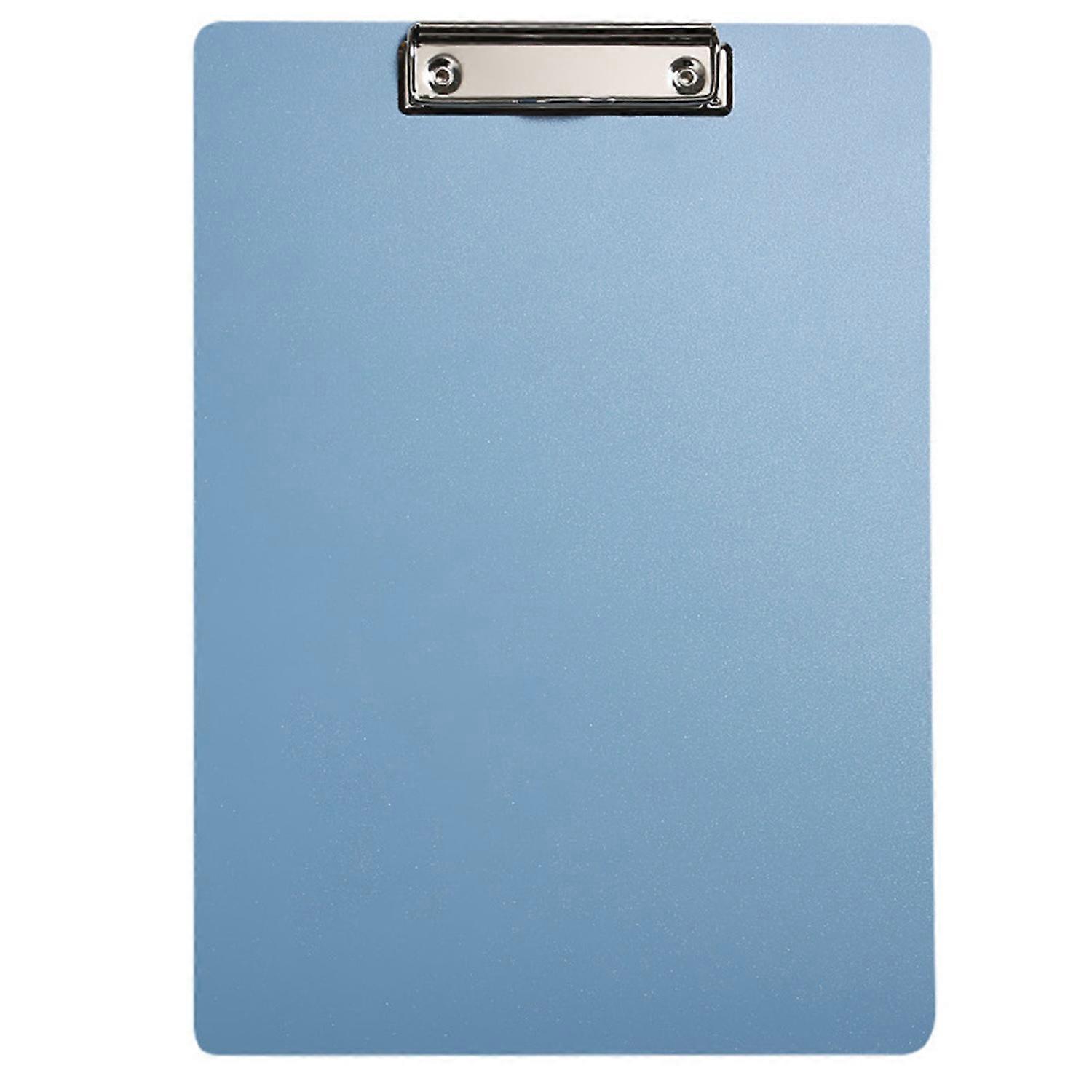 A4 Clipboard Thicken Plastic Clipboard Folder Vertical Clips Document Clipboard for Home School Offi