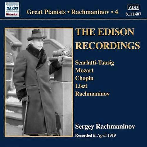 Sergei Rachmaninov The Edison Recordings CD (2017)