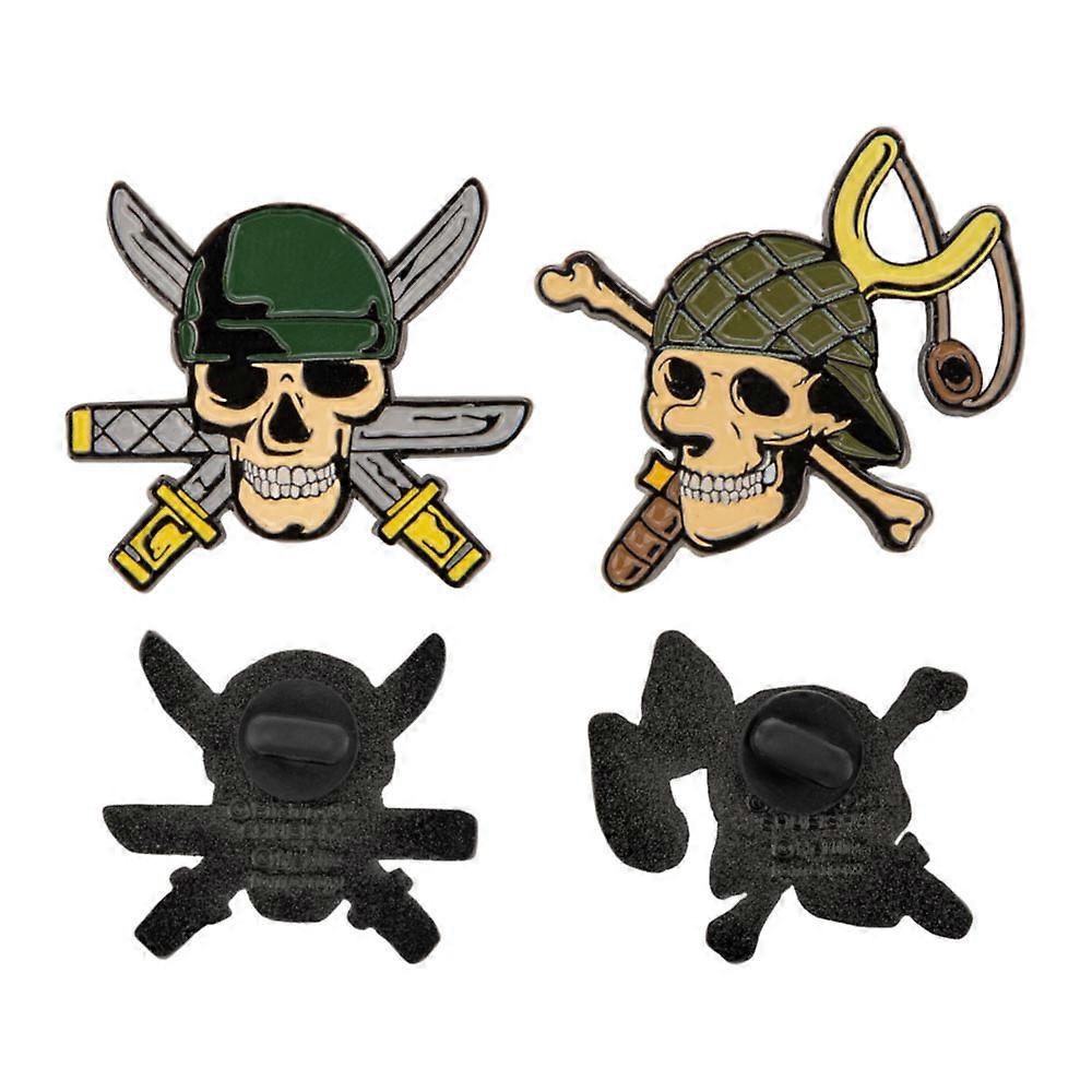 Cinereplicas قطعة واحدة (2023) مجموعة Zoro & Usopp من 2 دبابيس