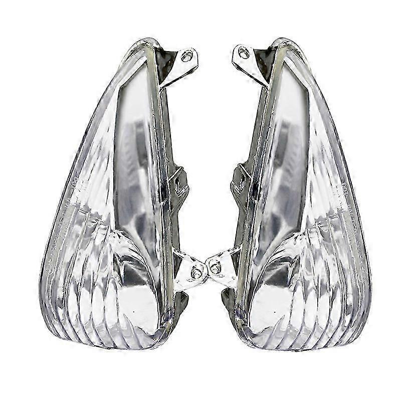 Motorcycle Front Turn Signals Indicator Lamp Blinker Lens Cover For Honda Cbf600s Varadero Xl 1000 V 2004-2016 Clear + E-markmotor Vehicle Lighting
