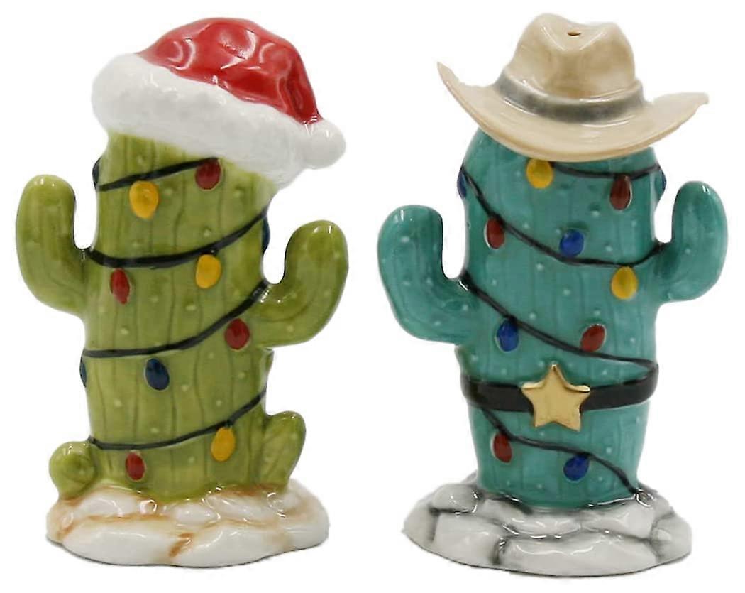 Xmas Cactus suola- ja pippuriravistin, monivärinen