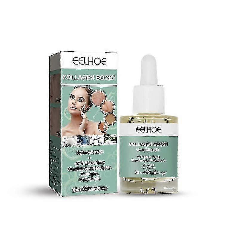 Sérum Visage Anti-âge Au Collagène Doux Et Non Irritant Hydratant Rétrécir Les Pores Éliminer Les Ridules Anti-wri
