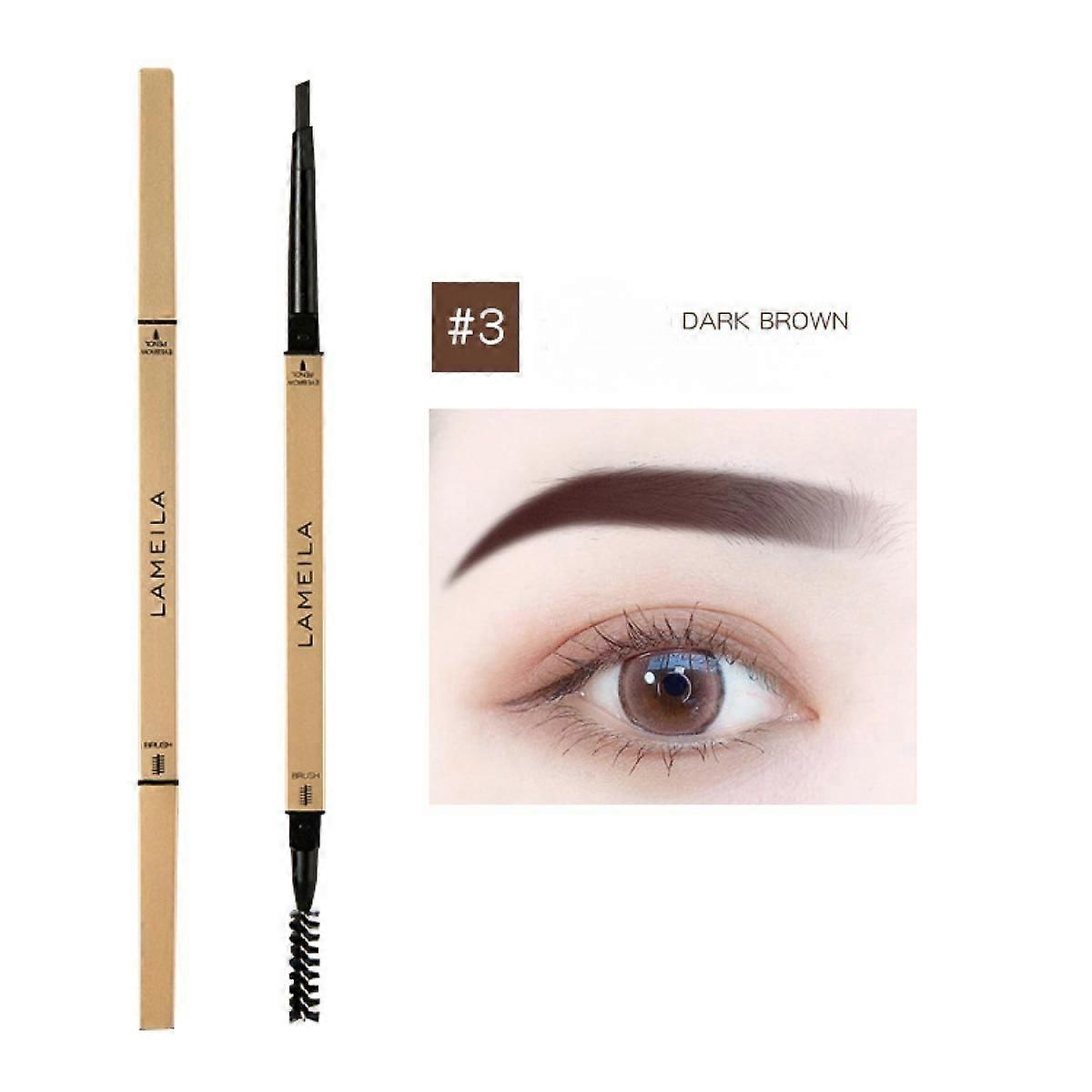 Eyebrow Pencil Longlasting Waterproof Durable Automaric Liner Eyebrow 5 Colors to Choose,Natural Eyebrows that Last For a Long Time
