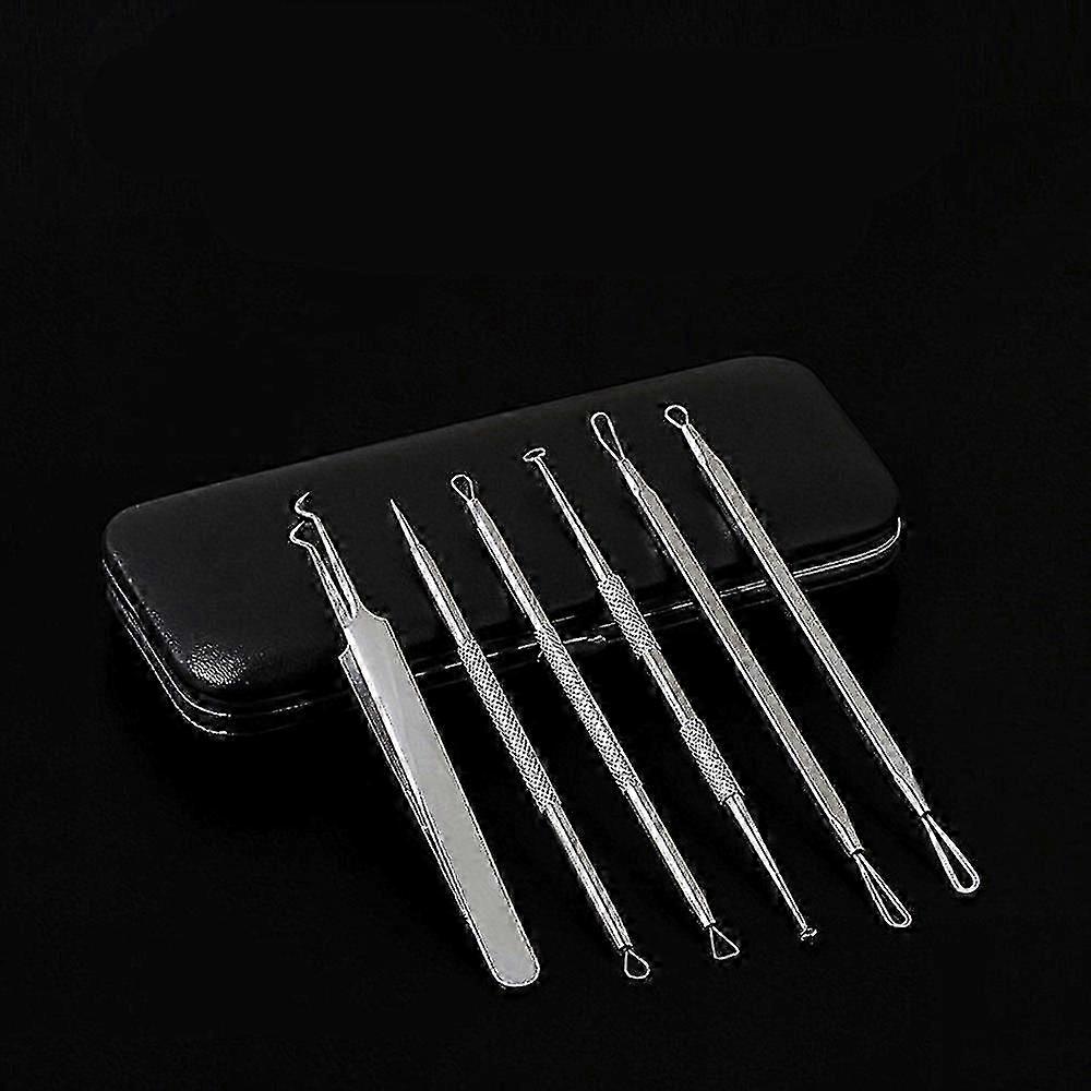 Instrumente profesionale chirurgicale blackhead Remover, pachet de 6