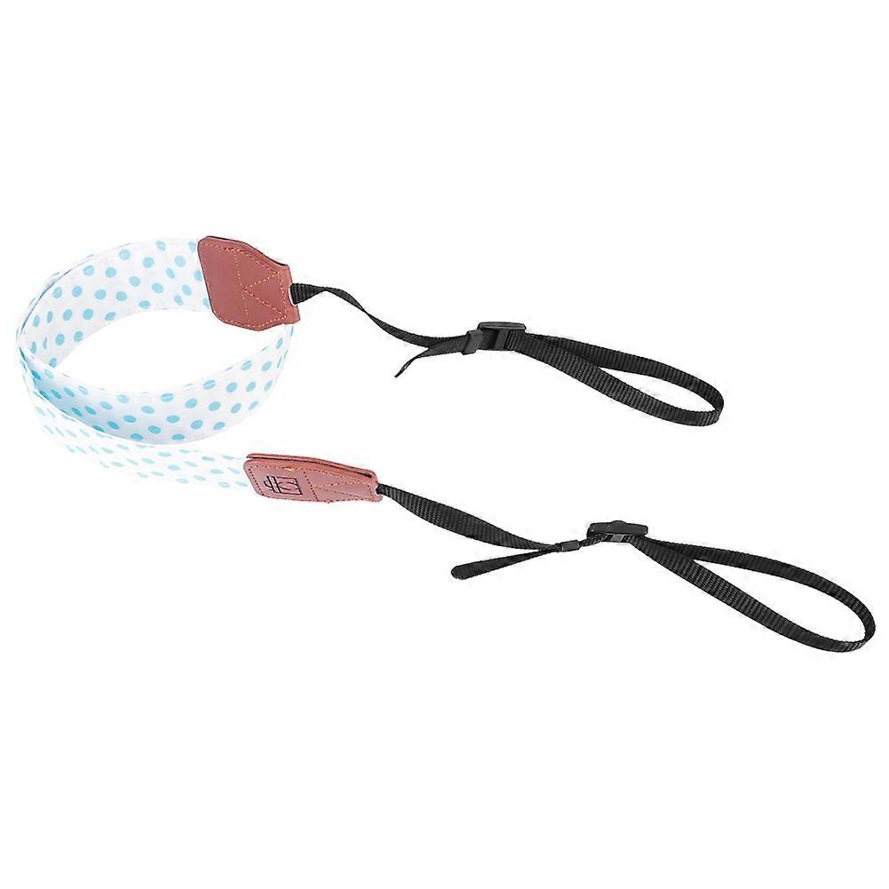 Dots Digital Camera Shoulder Straps General Adjustable PU Leather Cameras Accessory