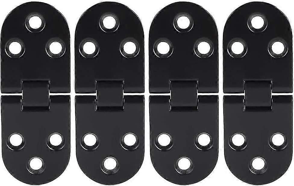 High quality 4pcs Zinc Alloy Black Door Flap Hinge Table Toggle Hinge compatible Accessory