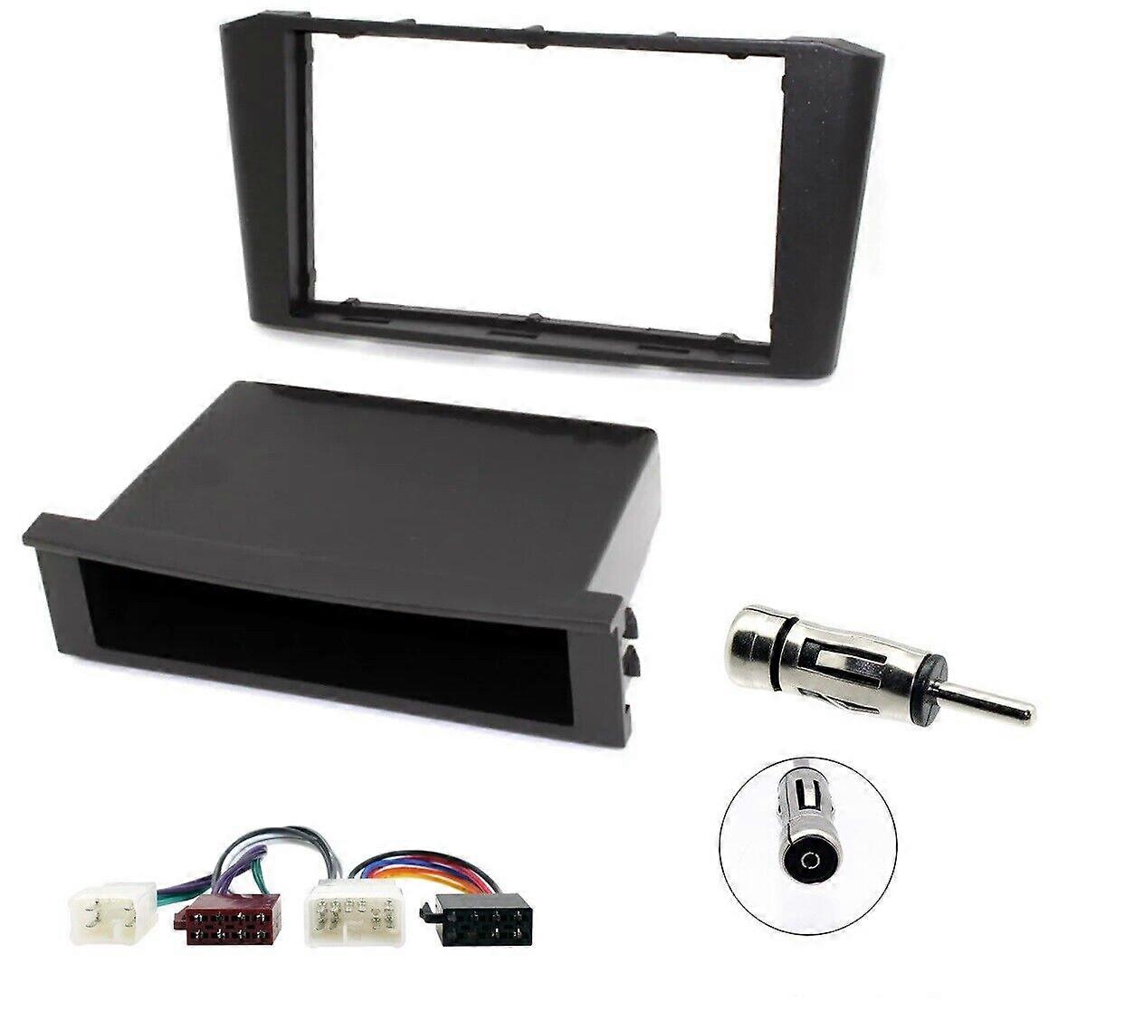 CD RADIO STEREO FACIA FASCIA TRIM FULL KIT FOR TOYOTA AVENSIS T250 2003-2009