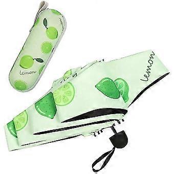 Donne pieghevole ombrello frutta serie Mini ombrello portatile pioggia o ombrello
