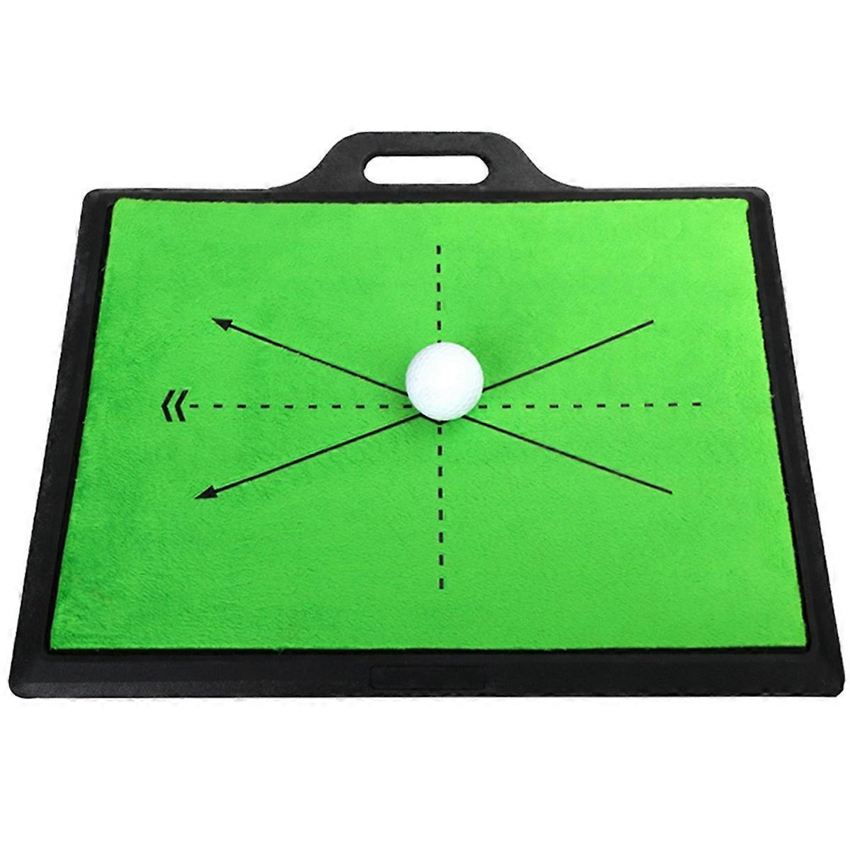 Golf Hitting Mat Golf Training Mat for Swing Path Feedback Detection Batting Extra Replaceable Golf Practice Mat