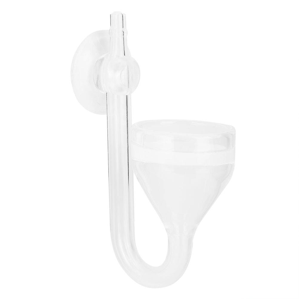 CO2 High Transparent Glass Refiner Diffuser Funnel Type for Aquarium Water Grass Fish Tank