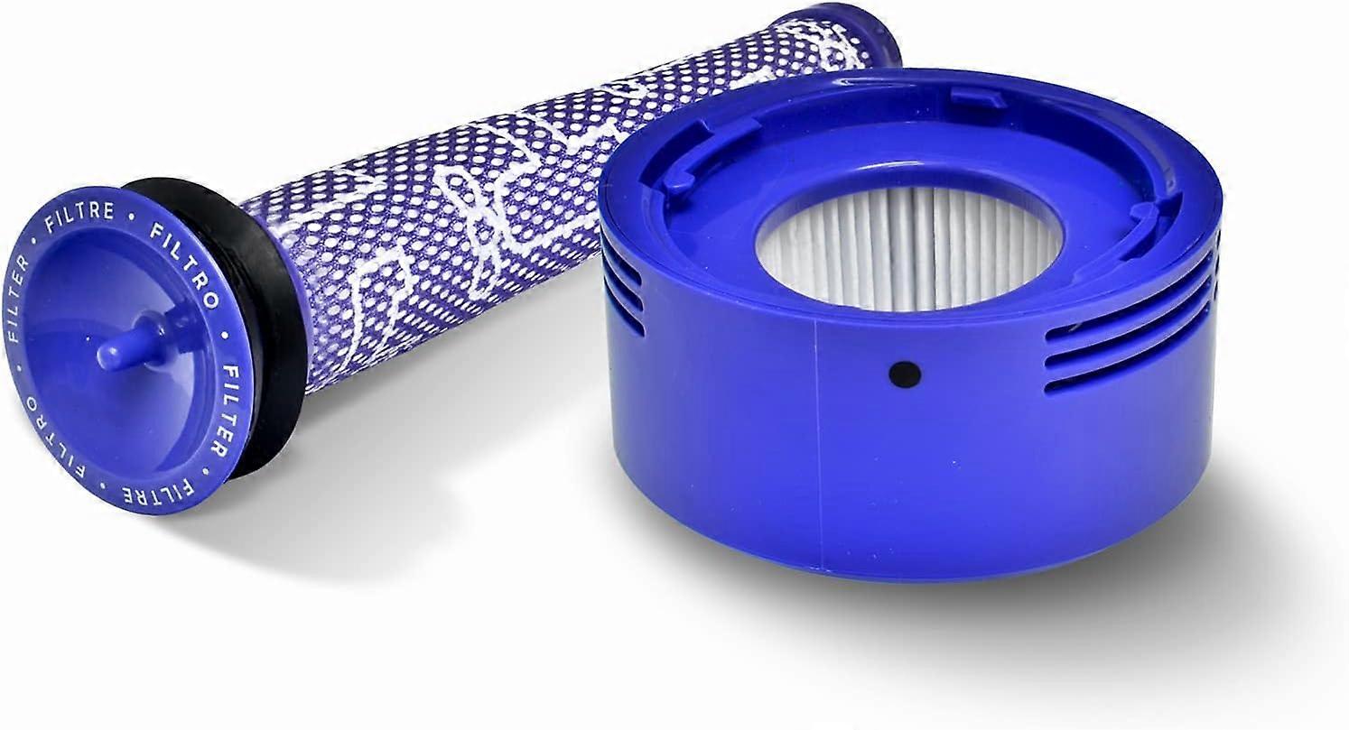 Dyson V7 V8 Compatible Vacuum Filter Replacement Kit, Post Filter Pre Filter for Highly Efficient Filtering Technology, Valuable Package with