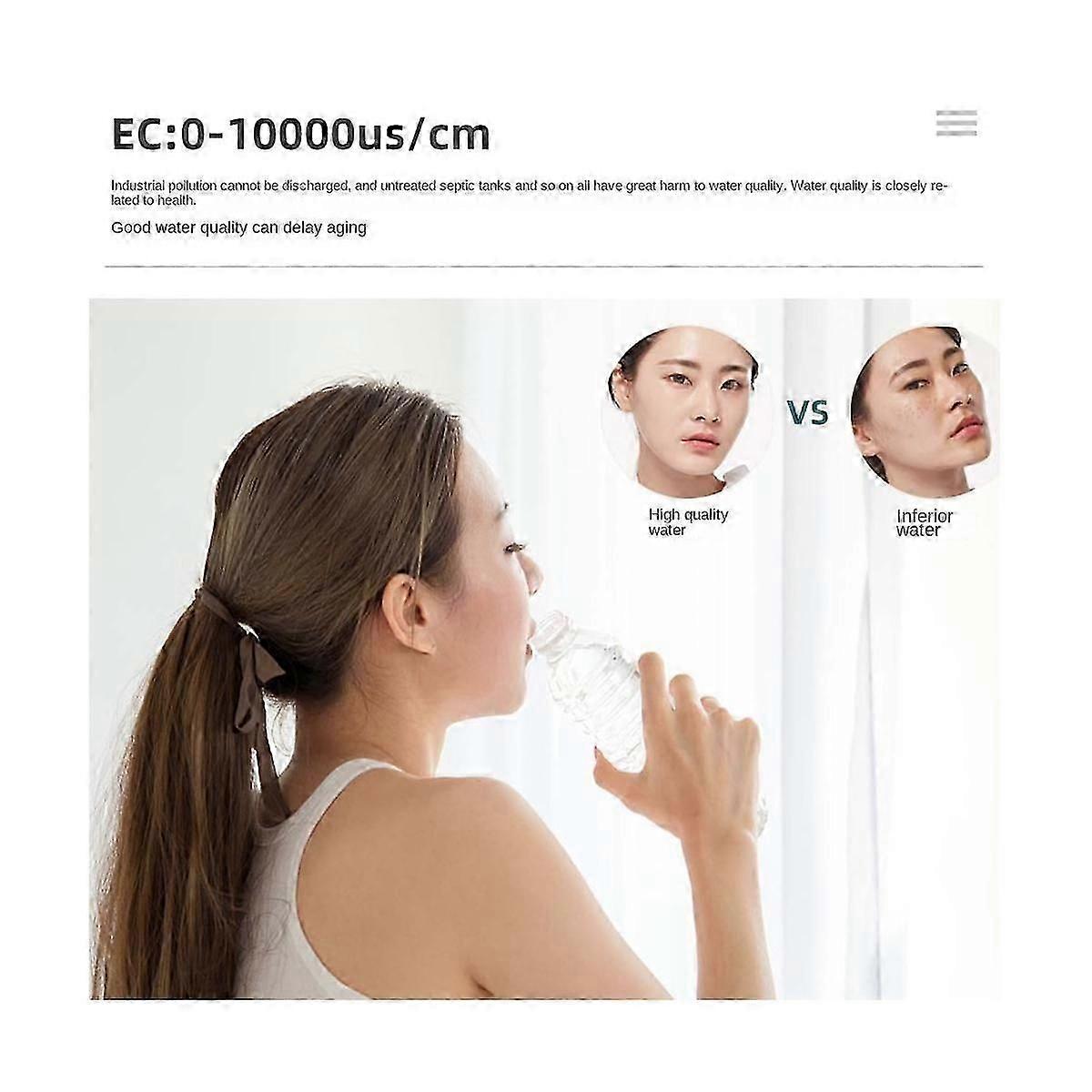 7 in 1 Water Quality Tester Pen PH/TDS/EC/Salinity/ORP/S.G/Temperature Meter Water Quality Measurem