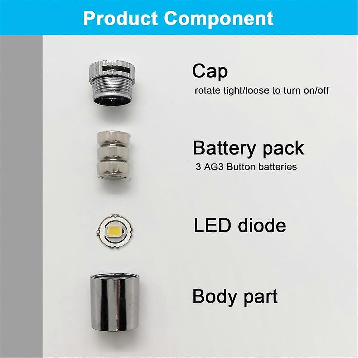 36Pcs LED Lights for Handcraft,Spot Lights Battery Operated,Tiny Decoration Lights,LED for Balloons, Decoration A