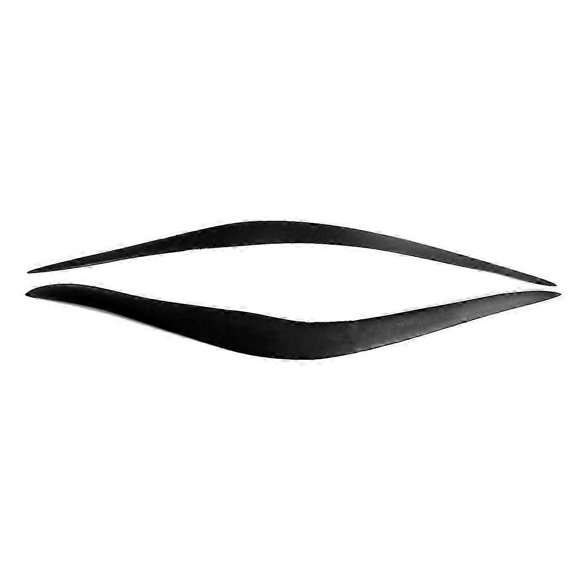Car Front Resin Headlight Eyebrow Eyelid Cover Trim suitable for 2014-2020 2 Series F22 F23 F87 M2