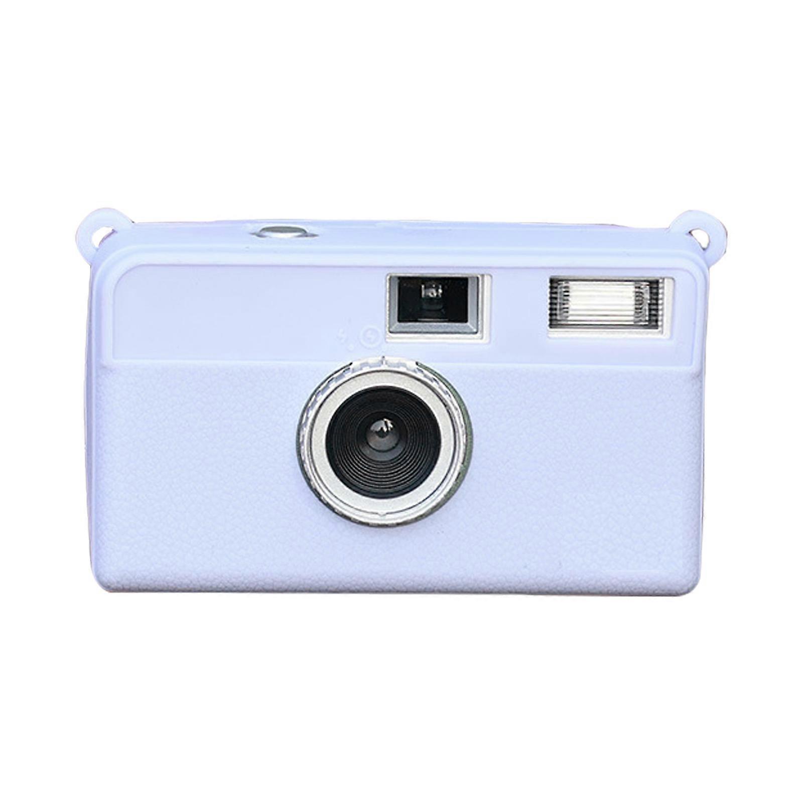 Soft Silicone Protective Portable Scratch Shock Resistant Soft Protective Case Replacement for H35 Camera Accessories  Purple