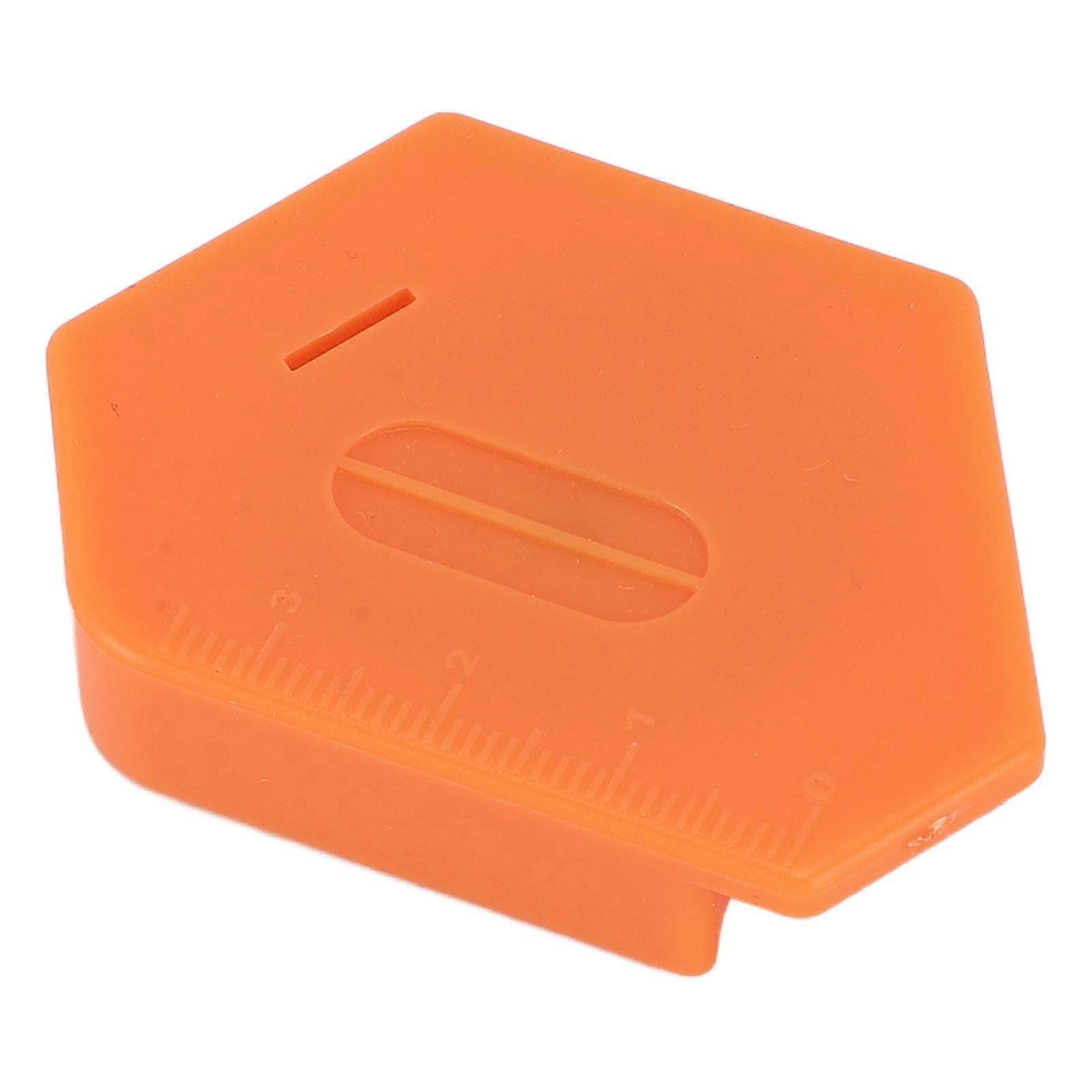 Orange Sewing Machine Magnetic Seam Guide for Polygon Multi-Purpose Positioning and Preventing Deviation