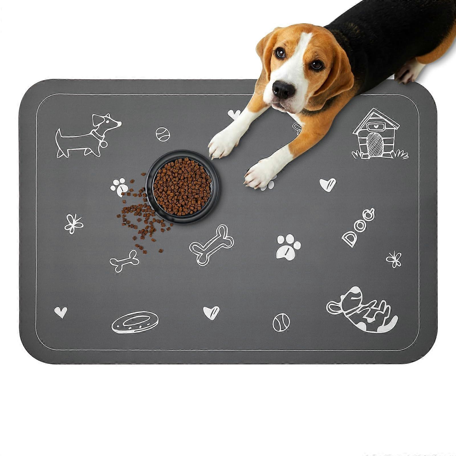 For dog and cat formula, food and water container, absorbing and fast -drying domestic formula, floor waterproof