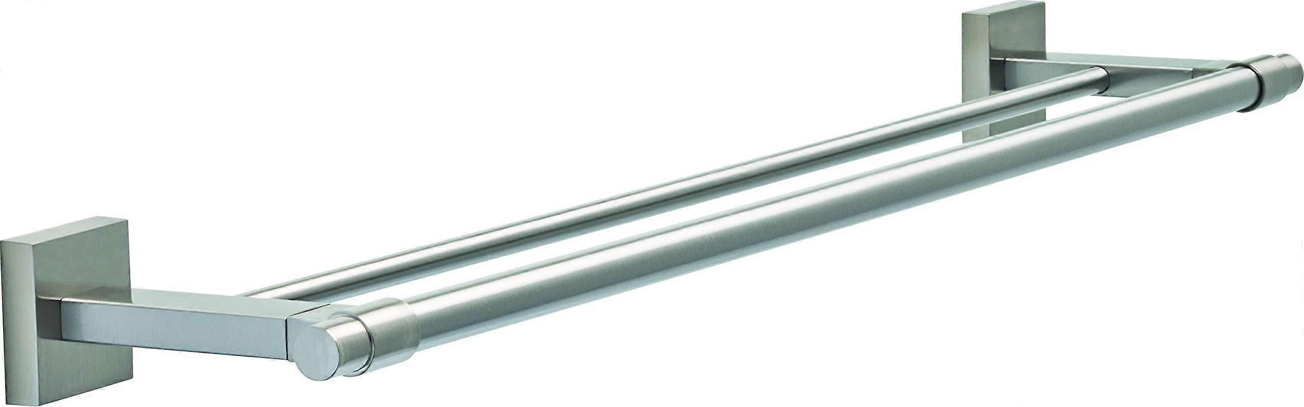 Double Towel Bar 24" for Bathroom Storage and Organization