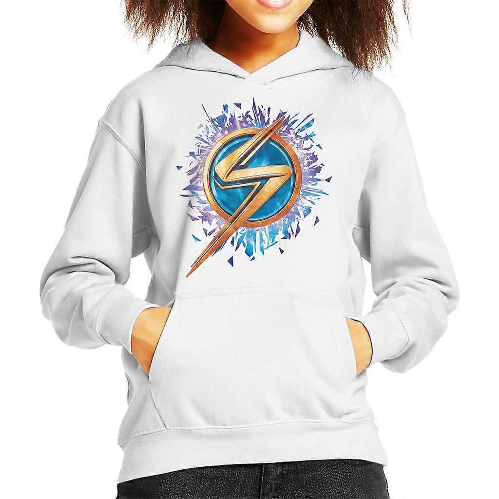 Marvel Comics Ms Marvel Logo Kid's Hooded Sweatshirt
