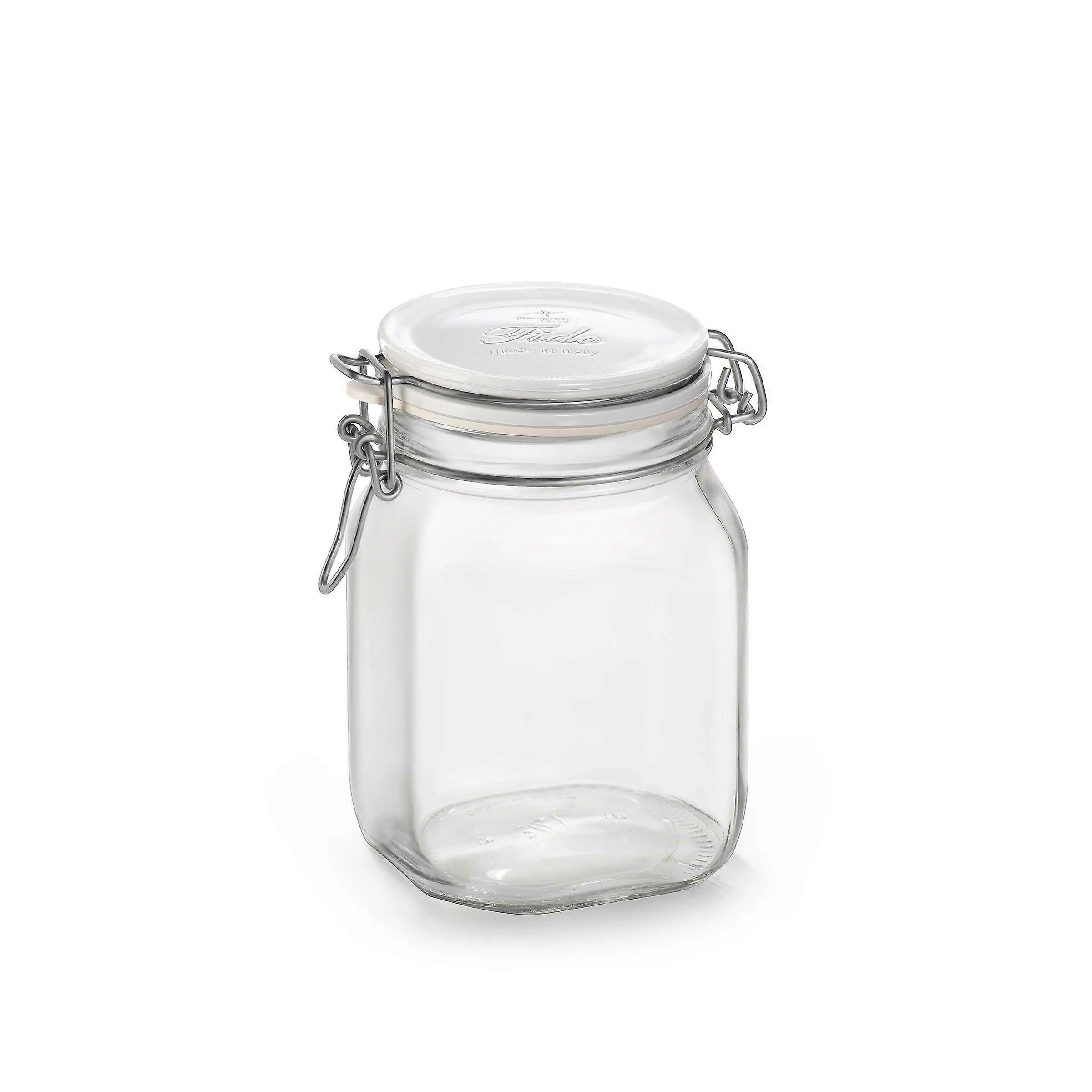 12 Set Airtight Glass Jar for Canning and Preserving 33.75 oz