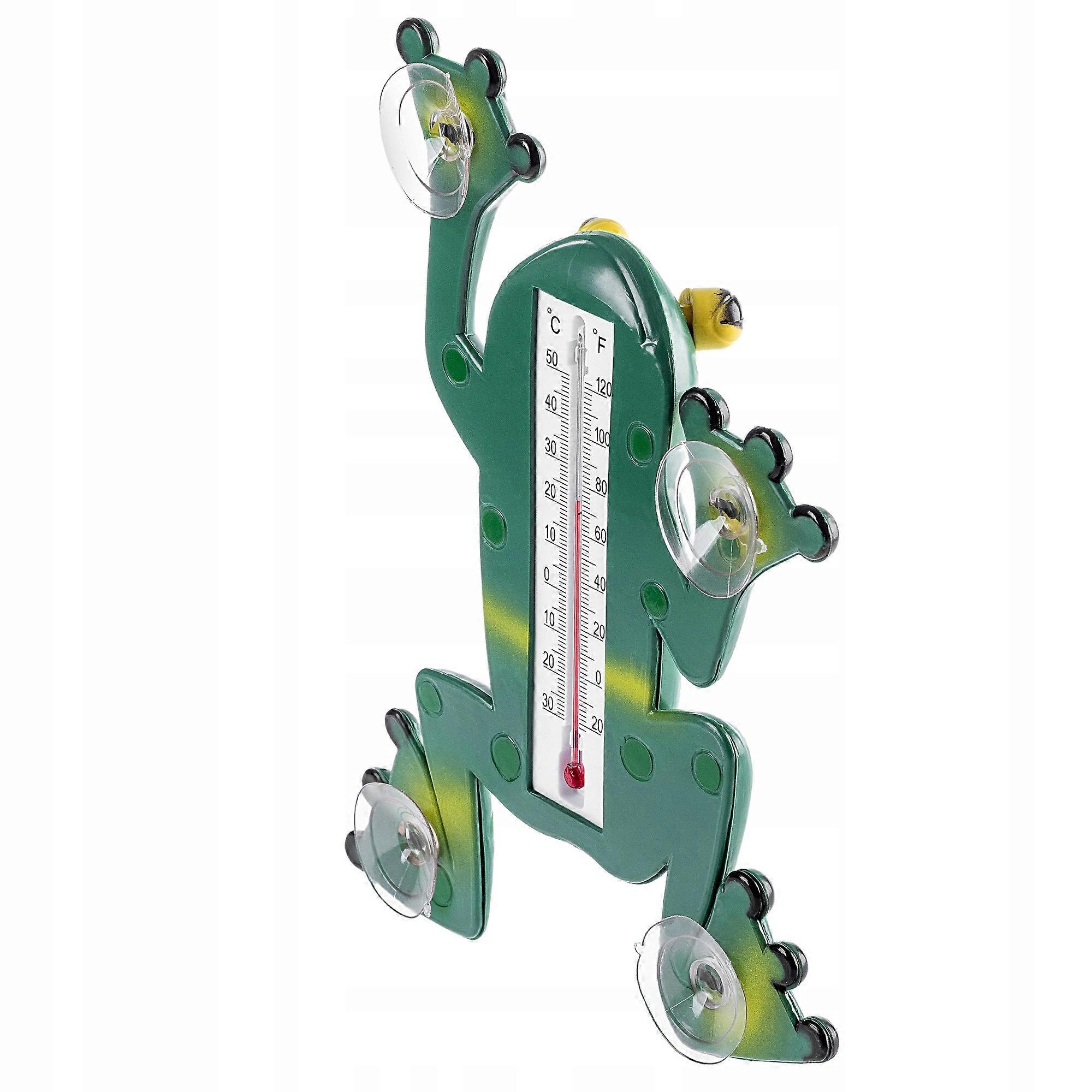 KADAX External Window Thermometer for Suction Cup Window Frog Self-adhesive 