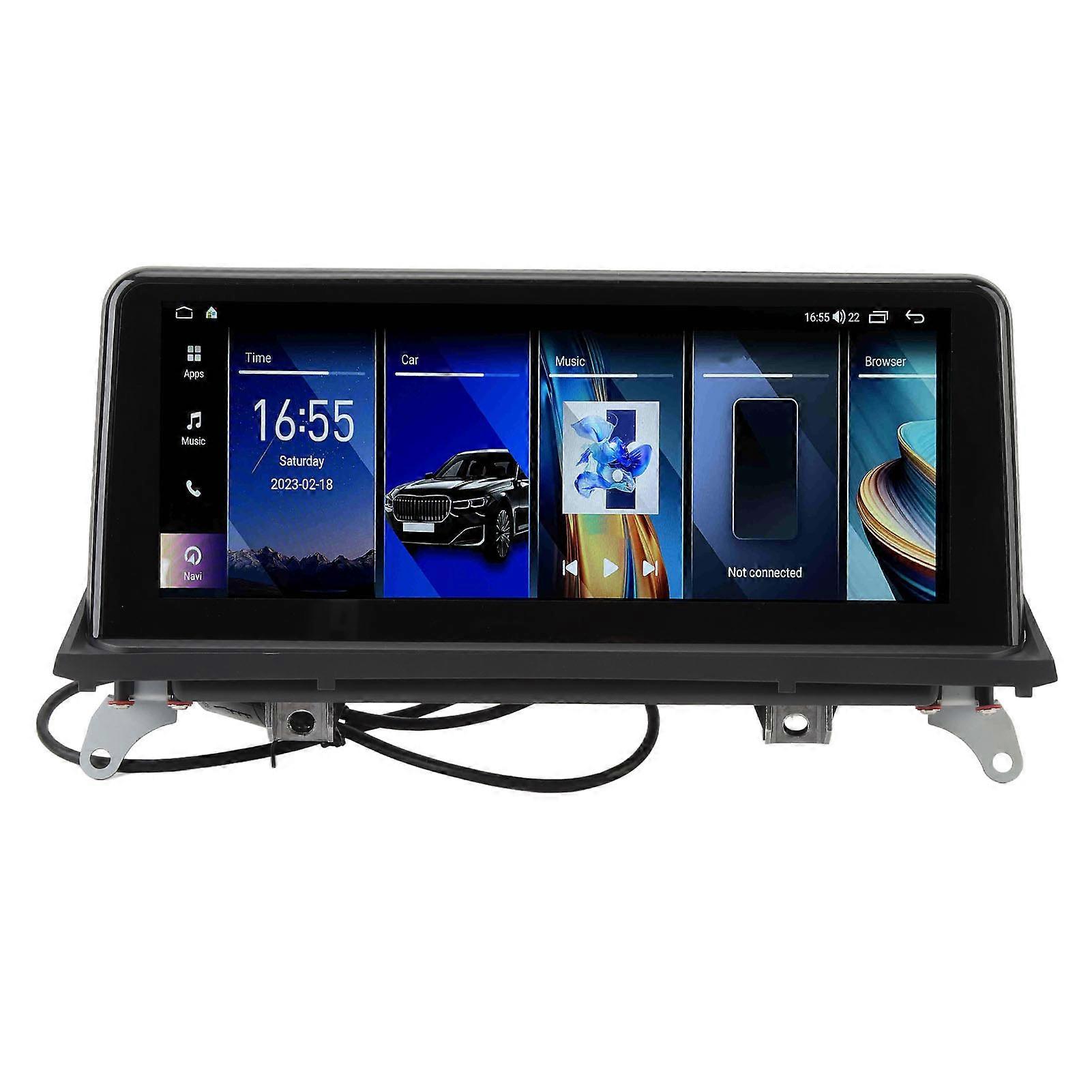Auto Multimedia Player 10,25 Zoll HD Touchscreen Wireless Carplay für Android Auto Autoradio für X5 X6 E70 E71 CIC System 2009 bis 2013 RHD