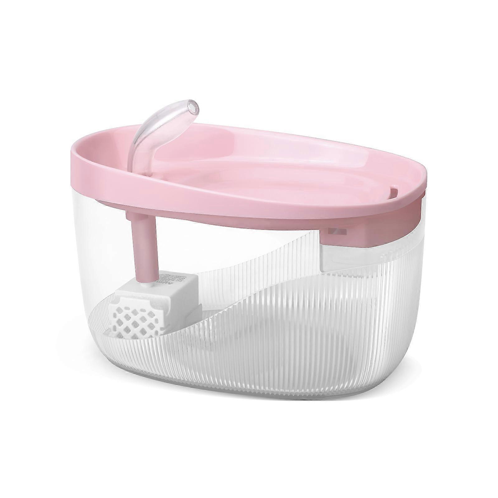 74oz/2.2L Cat Water Fountain, Automatic Indoor Pet Fountain With Ultra Quiet Pump, 2 Flow Modes