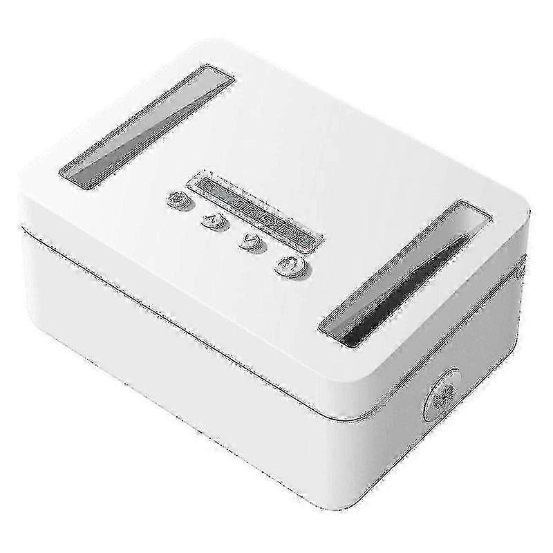 Metal Timed Lock Box, Time Lock Box with Child Lock and LED Display, Self-Control Timer Locker for Phone, Gaming, Snacks