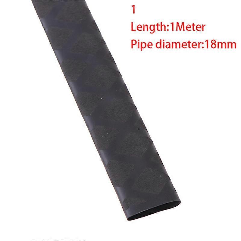 Olta / raket / bisiklet kolları için kaymaz ısı shrink makaron 1M 18-40mm
