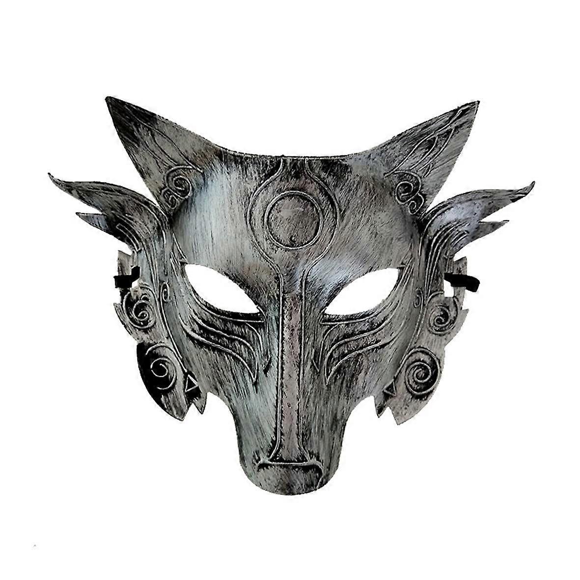 Halloween performance supplies animal wolf head mask