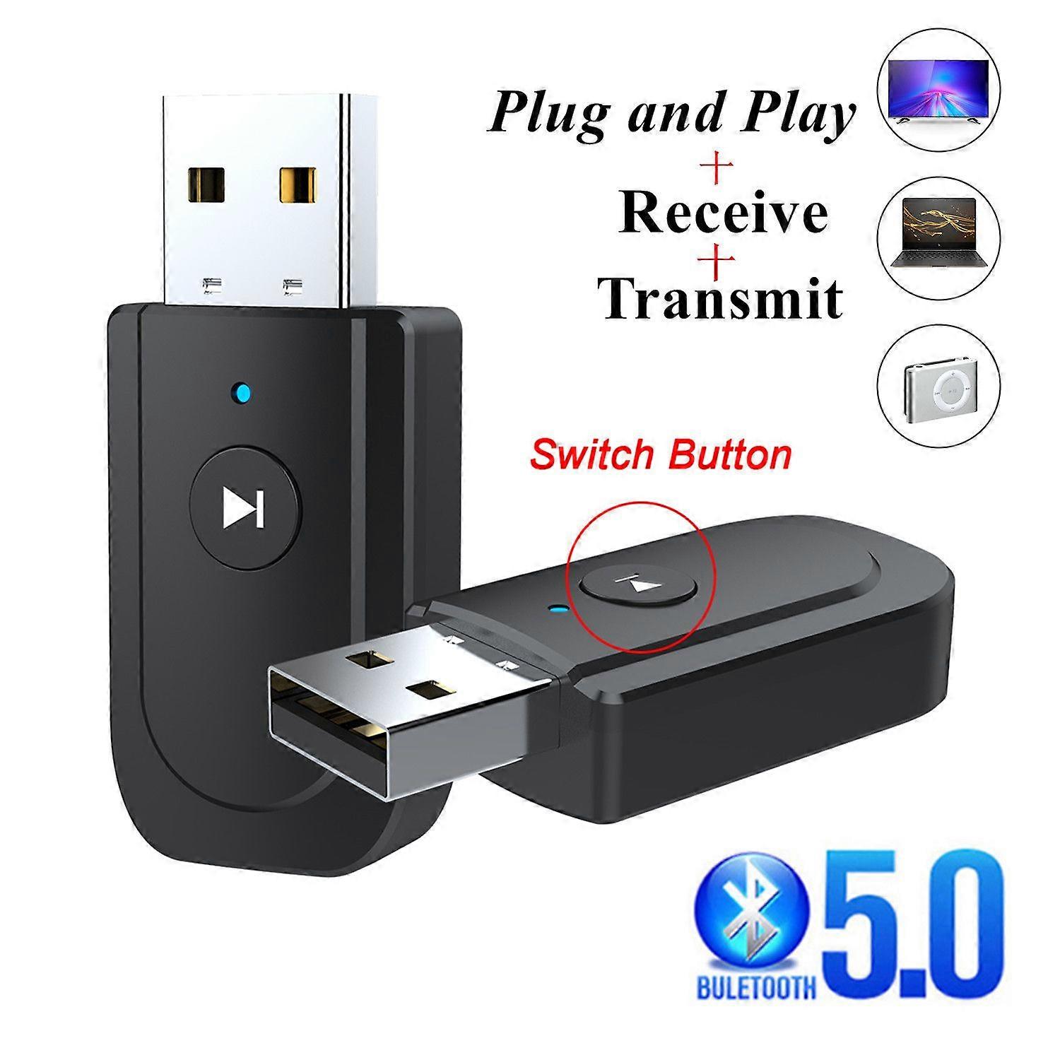 Bluetooth Transmitter-New Product USB Receiver 3-in-1 Adapter TV Car Speaker Phone Computer SY318